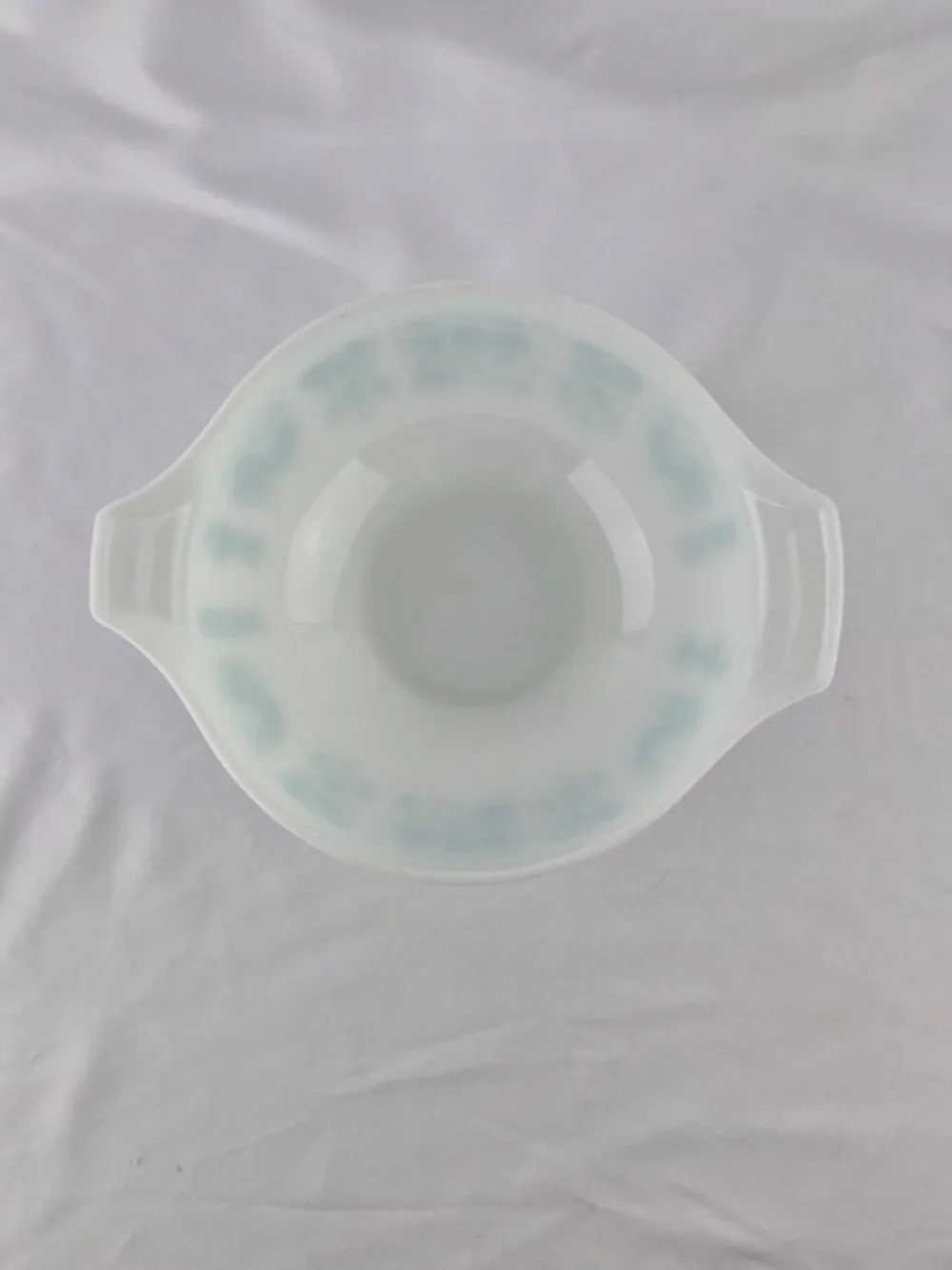 Vintage Pyrex 443 2.5 Quart Amish Butter Print Cinderella Style Bowl